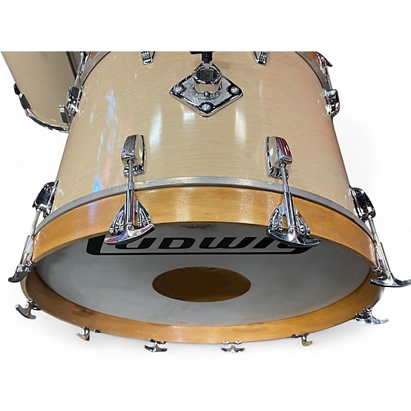 Used Ludwig 4 Piece BIG BEAT Natural Drum Kit