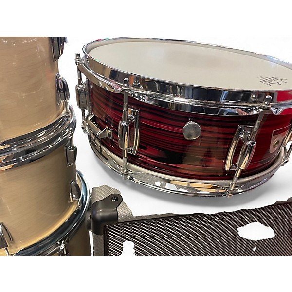 Used Ludwig 14X5 STANDARD RUBY STATA Drum
