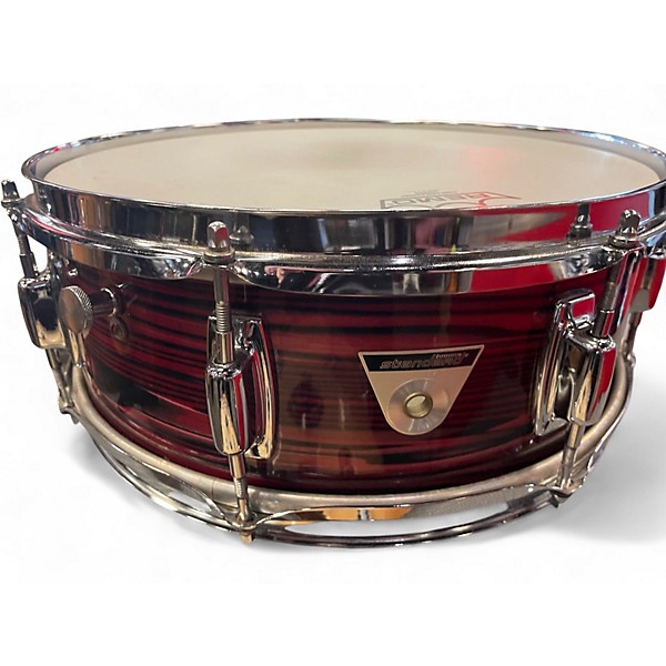 Used Ludwig 14X5 STANDARD RUBY STATA Drum