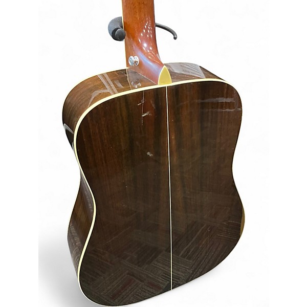 Used Alvarez AD411 Dreadnought Natural Acoustic Guitar