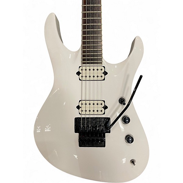 Used Jackson Chris Broderick Pro Series Solo 6 Snow White Solid Body Electric Guitar