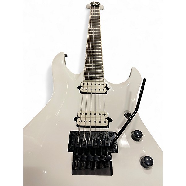 Used Jackson Chris Broderick Pro Series Solo 6 Snow White Solid Body Electric Guitar