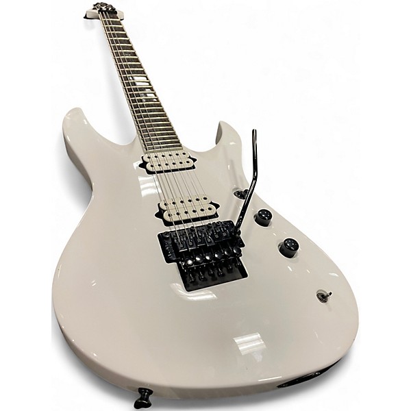 Used Jackson Chris Broderick Pro Series Solo 6 Snow White Solid Body Electric Guitar