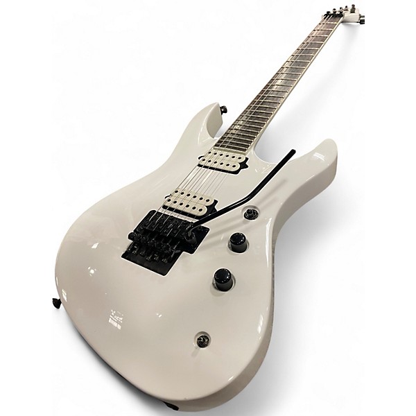 Used Jackson Chris Broderick Pro Series Solo 6 Snow White Solid Body Electric Guitar