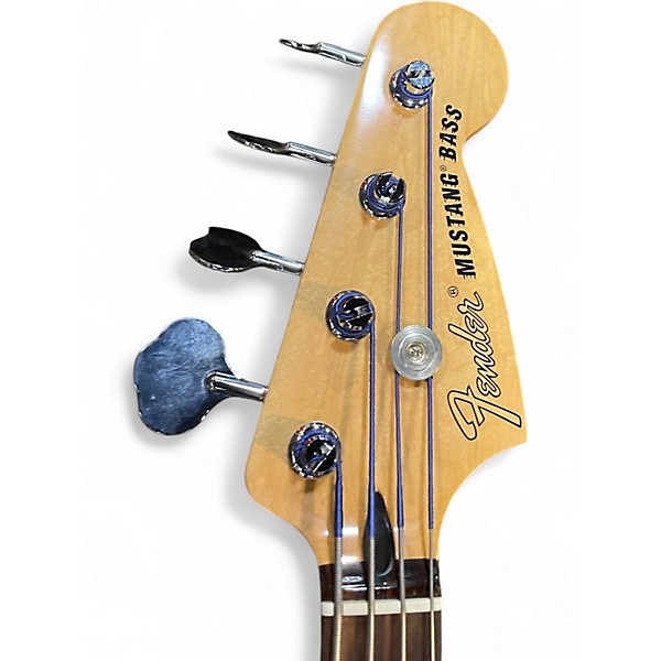 Used Fender Mustang Bass Dakota Red Electric Bass Guitar