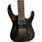 Used Jackson JS22-7 Dinky 7 String Black Solid Body Electric Guitar