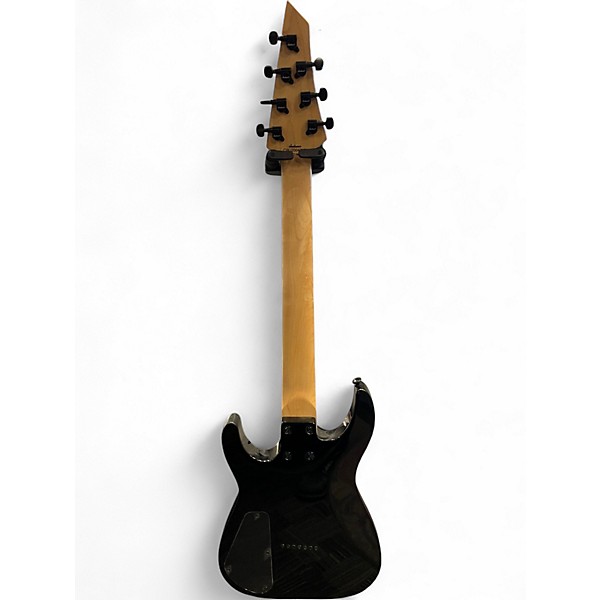 Used Jackson JS22-7 Dinky 7 String Black Solid Body Electric Guitar