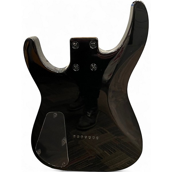 Used Jackson JS22-7 Dinky 7 String Black Solid Body Electric Guitar