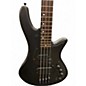 Used Schecter Guitar Research STILETTO STEALTH 4 BLACK Electric Bass Guitar