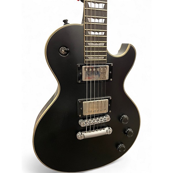 Used Schecter Guitar Research SOLO II PLATINUM Black Solid Body Electric Guitar