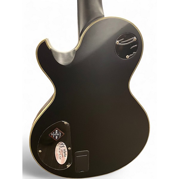 Used Schecter Guitar Research SOLO II PLATINUM Black Solid Body Electric Guitar