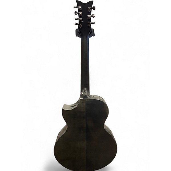 Used Schecter Guitar Research ORLEANS STAGE 7 Black Acoustic Electric Guitar