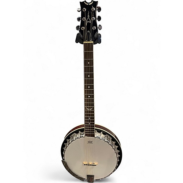 Used Dean Backwoods 6 Natural Banjo