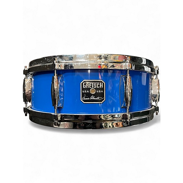 Used Gretsch Drums 14in Vinnie Colaiuta Cobalt Blue Drum