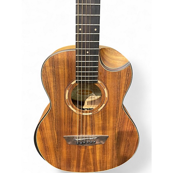 Used Washburn WCGM55K Mahogany Acoustic Guitar