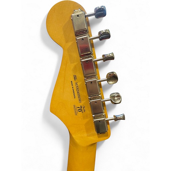 Used Fender Player II chambered Ash Aged Cherry Burst Solid Body Electric Guitar