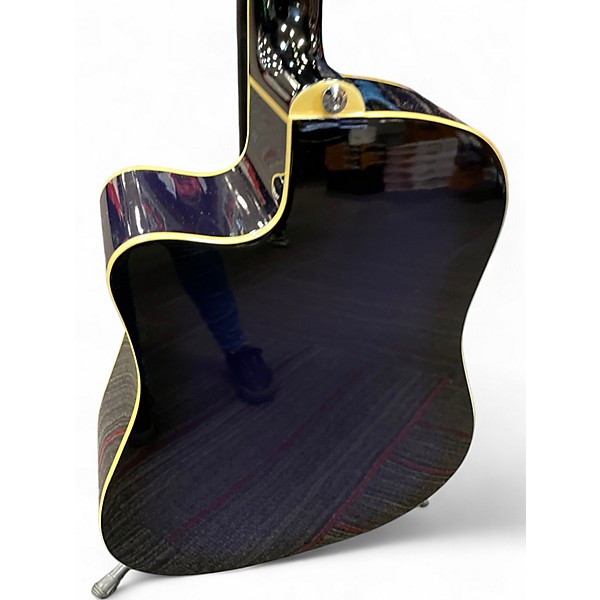 Used Ibanez PF15ECE Blue Acoustic Electric Guitar