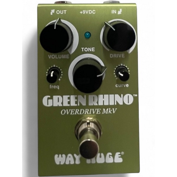 Used Way Huge Electronics GREEN RHINO SMALLS WM22 Effect Pedal