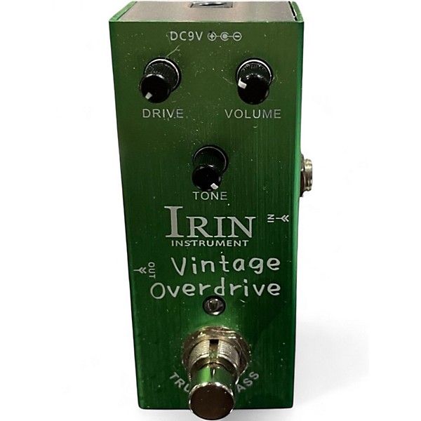 Used Irin Instrument Vintage Overdrive Effect Pedal