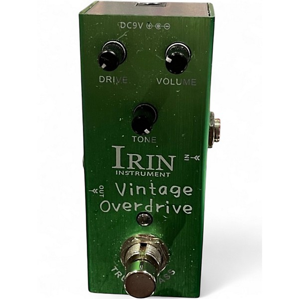 Used Irin Instrument Vintage Overdrive Effect Pedal