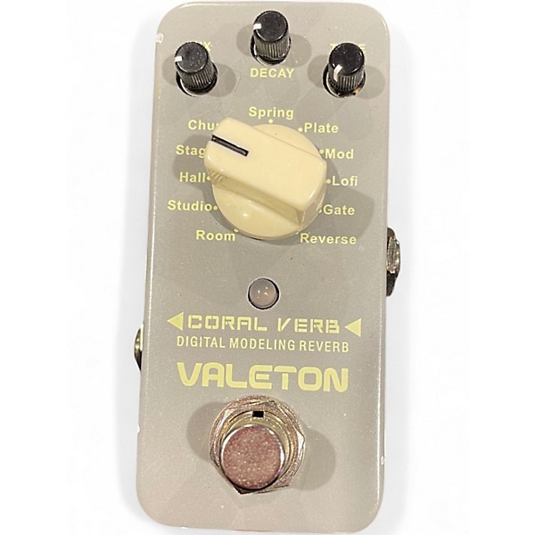 Used Valeton coral verb Effect Pedal