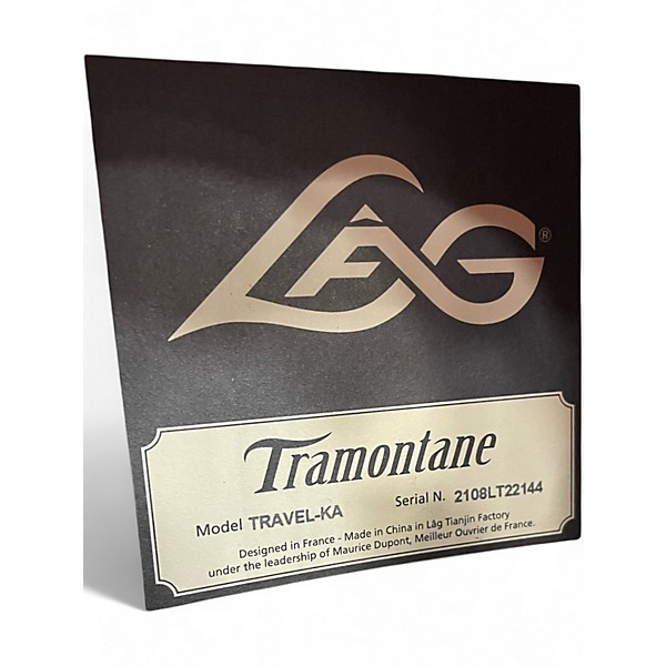 Used Lag Guitars TRAMONTANE TRAVEL-KA Mahogany Acoustic Guitar