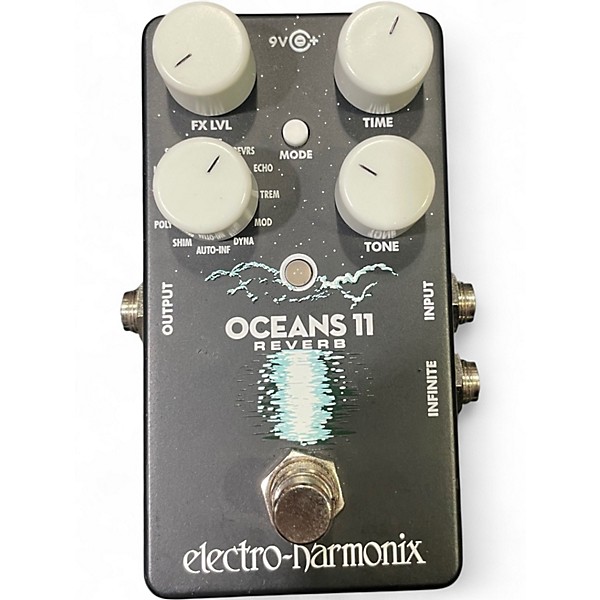 Used Electro-Harmonix Oceans 11 Reverb Effect Pedal