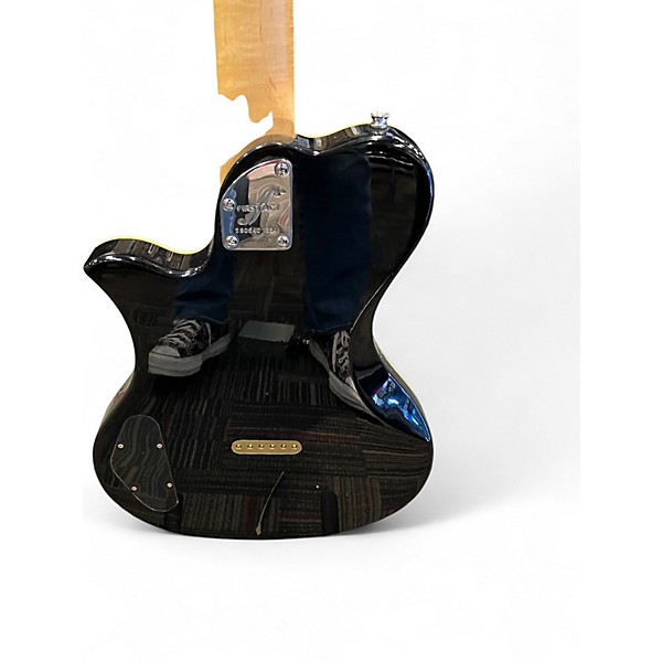 Used First Act PW580 Black Solid Body Electric Guitar