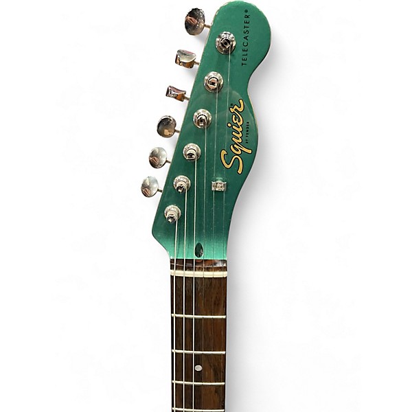 Used Squier Classic Vibe 1960S Telecaster SH Sherwood Green Metallic Solid Body Electric Guitar