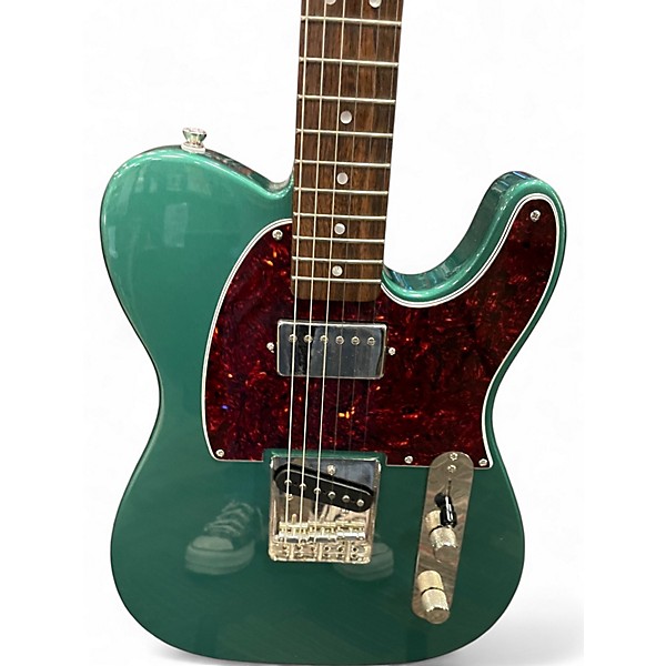 Used Squier Classic Vibe 1960S Telecaster SH Sherwood Green Metallic Solid Body Electric Guitar