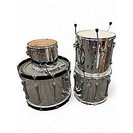 Used Ludwig 4 Piece Classic Maple Chrome Drum Kit
