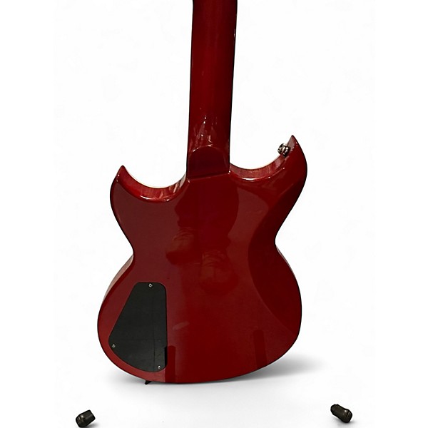 Used Reverend Sensei Jr Trans Cherry Solid Body Electric Guitar