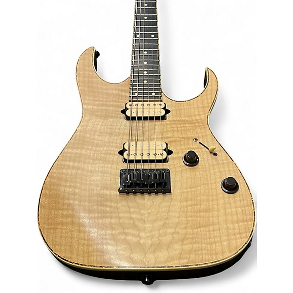 Used Ibanez PGEW521FM Natural Solid Body Electric Guitar