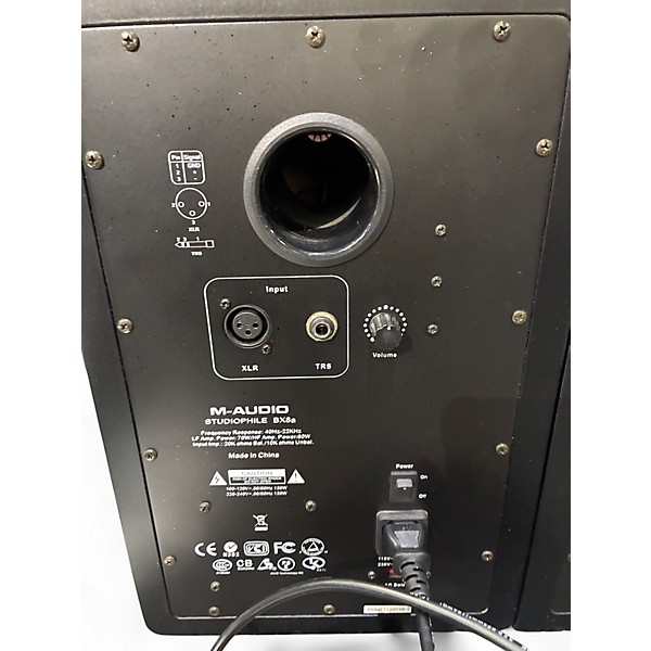 Used M-Audio BX8A Pair Powered Monitor