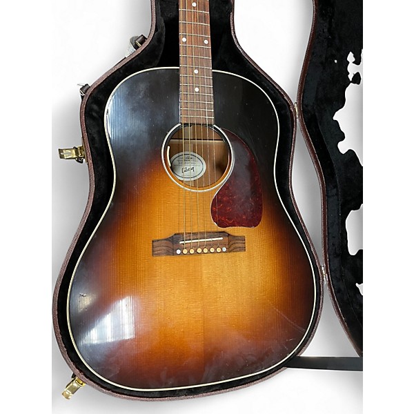 Used 2018 Gibson J45 Standard 2 Color Sunburst Acoustic Electric Guitar
