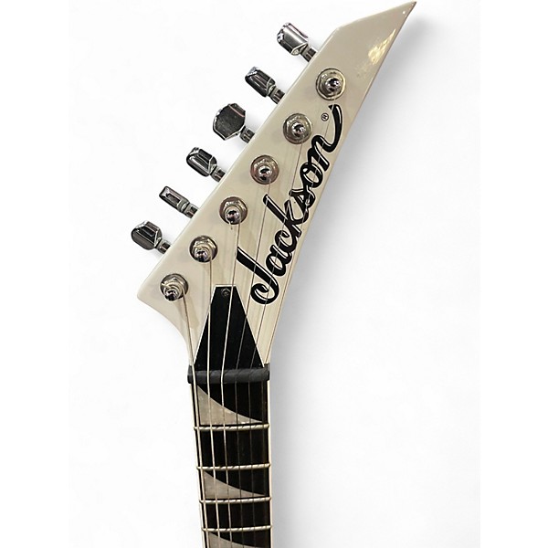 Used Jackson Pro Series King V KVTMG White Solid Body Electric Guitar