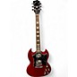 Used 2019 Gibson SG Standard Trans Red Solid Body Electric Guitar thumbnail