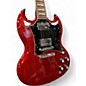 Used 2019 Gibson SG Standard Trans Red Solid Body Electric Guitar