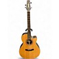 Used Peavey SJ60CE Natural Acoustic Electric Guitar thumbnail