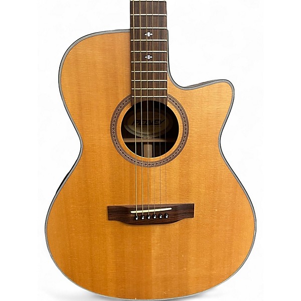 Used Peavey SJ60CE Natural Acoustic Electric Guitar