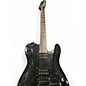 Used Squier Squier Double Fat Deluxe Telecaste Black Solid Body Electric Guitar