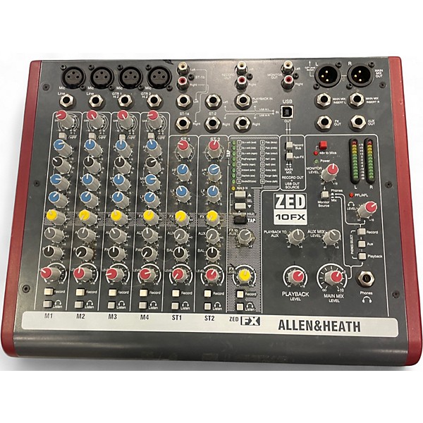 Used Allen & Heath ZED10FX Unpowered Mixer
