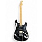 Used Fender American Standard Stratocaster Black Solid Body Electric Guitar thumbnail
