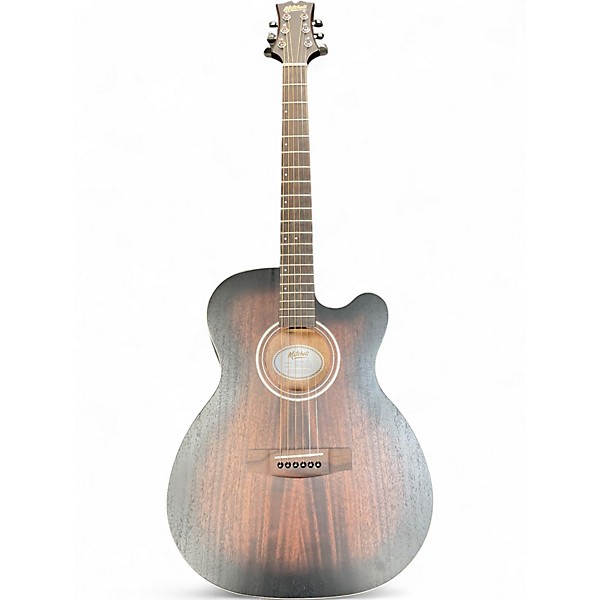 Used Mitchell T333CE Natural Acoustic Electric Guitar