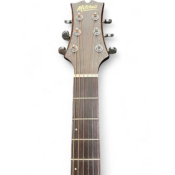 Used Mitchell T333CE Natural Acoustic Electric Guitar