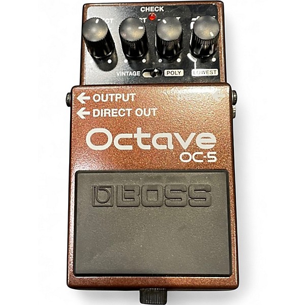 Used BOSS OC5 Effect Pedal
