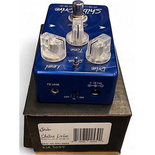 Used Suhr Shiba Drive Reloaded Effect Pedal