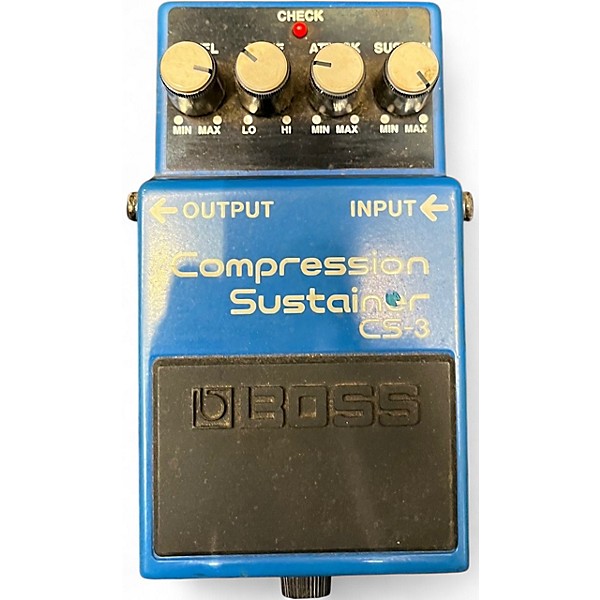 Used BOSS CS3 Compressor Sustainer Effect Pedal