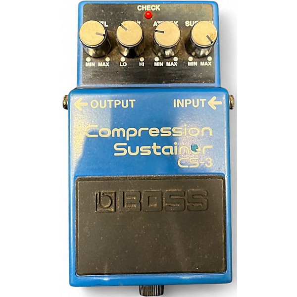 Used BOSS CS3 Compressor Sustainer Effect Pedal