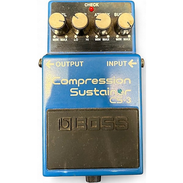 Used BOSS CS3 Compressor Sustainer Effect Pedal